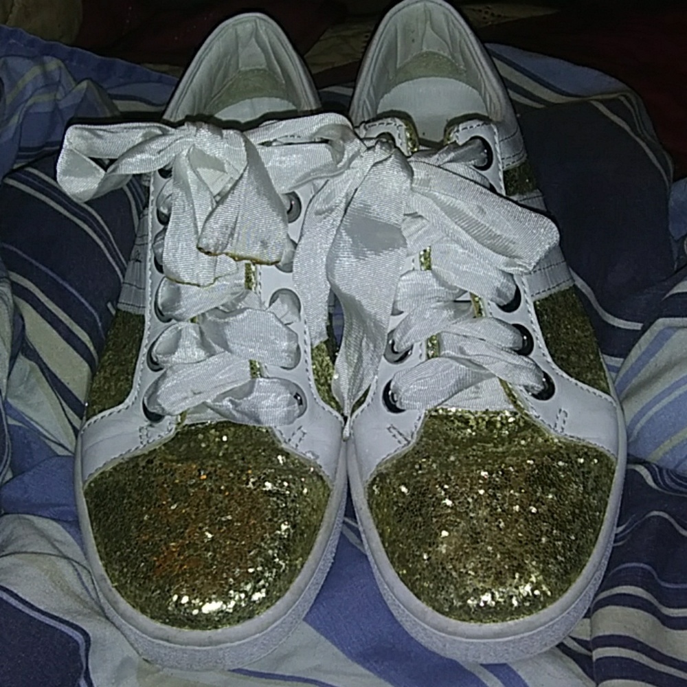 Studio Pollini Glitter Sneakers